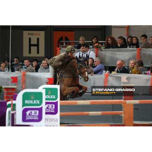 Lucia Vizzini and Loro Piana Quinta Roo Rolex Fei World Cup Jumping Verona Fieracavalli 2012 Verona,11th nov.2012 ph.Stefano Grasso