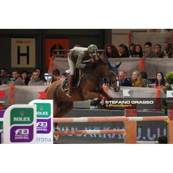 Lucia Vizzini and Loro Piana Quinta Roo Rolex Fei World Cup Jumping Verona Fieracavalli 2012 Verona,11th nov.2012 ph.Stefano Grasso