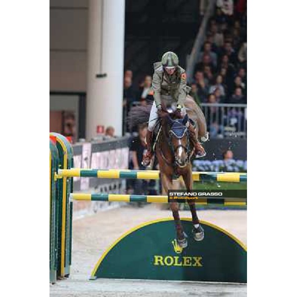 Lucia Vizzini and Loro Piana Quinta Roo Rolex Fei World Cup Jumping Verona Fieracavalli 2012 Verona,11th nov.2012 ph.Stefano Grasso