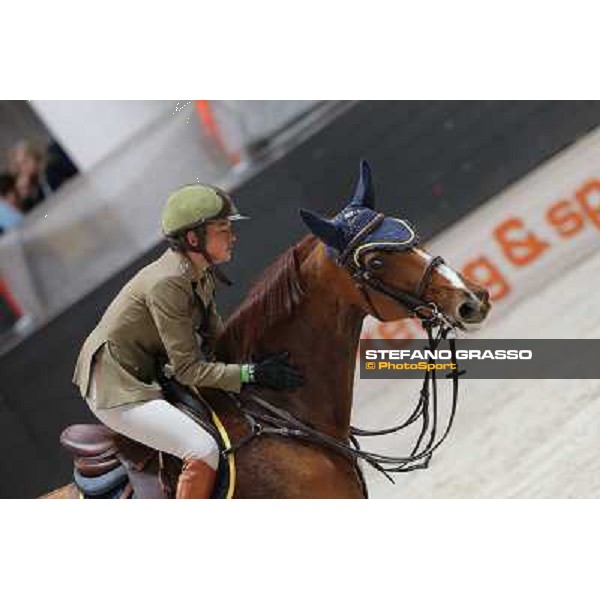 Lucia Vizzini and Loro Piana Quinta Roo Rolex Fei World Cup Jumping Verona Fieracavalli 2012 Verona,11th nov.2012 ph.Stefano Grasso