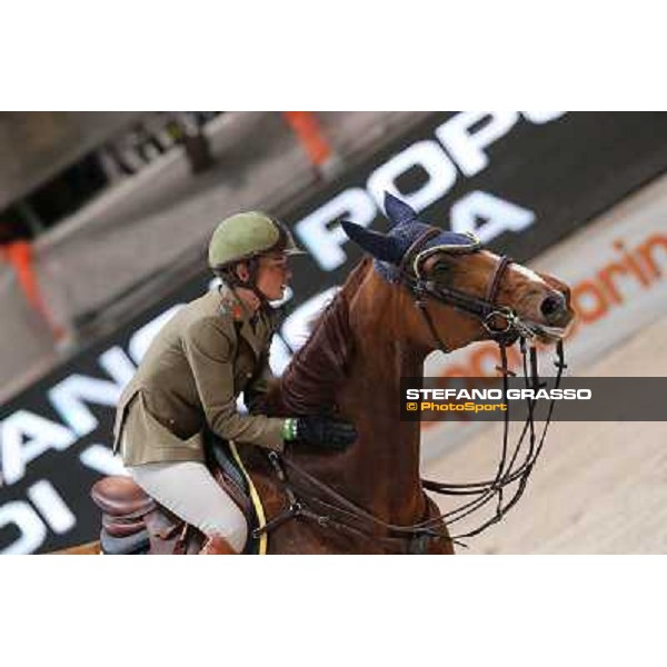 Lucia Vizzini and Loro Piana Quinta Roo Rolex Fei World Cup Jumping Verona Fieracavalli 2012 Verona,11th nov.2012 ph.Stefano Grasso