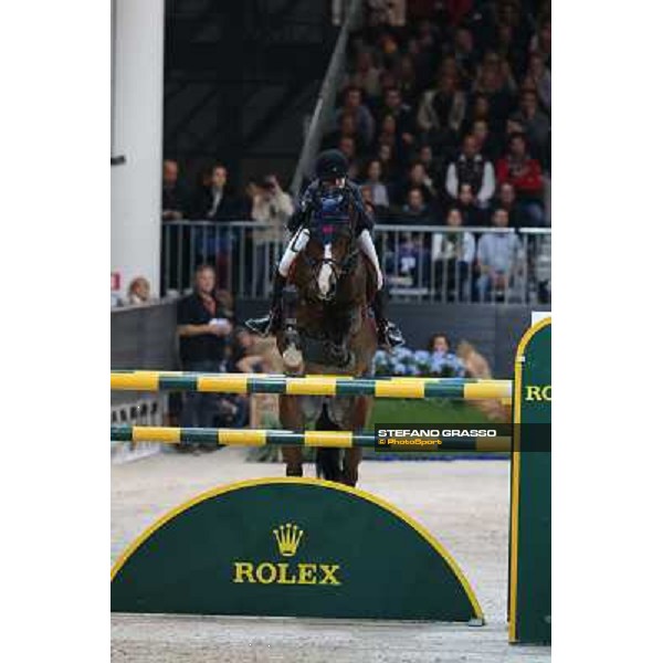 Malin BAryard-Johnsson and J\'M Tornesch 1042 Rolex Fei World Cup Jumping Verona Fieracavalli 2012 Verona,11th nov.2012 ph.Stefano Grasso