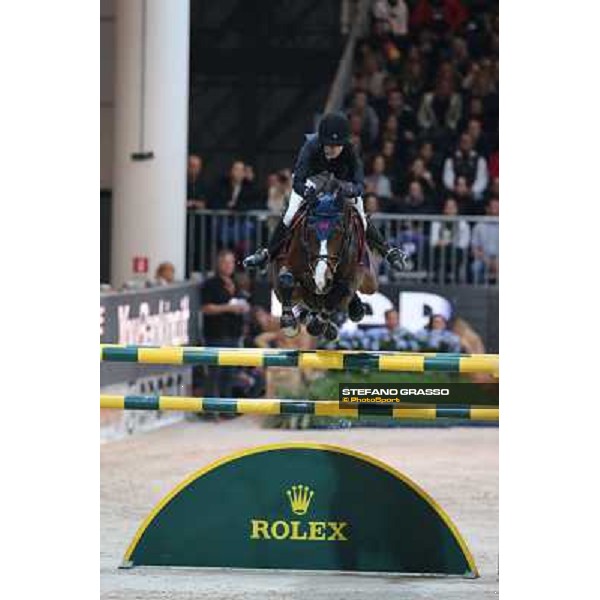 Malin BAryard-Johnsson and J\'M Tornesch 1042 Rolex Fei World Cup Jumping Verona Fieracavalli 2012 Verona,11th nov.2012 ph.Stefano Grasso