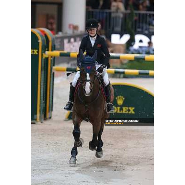 Malin BAryard-Johnsson and J\'M Tornesch 1042 Rolex Fei World Cup Jumping Verona Fieracavalli 2012 Verona,11th nov.2012 ph.Stefano Grasso