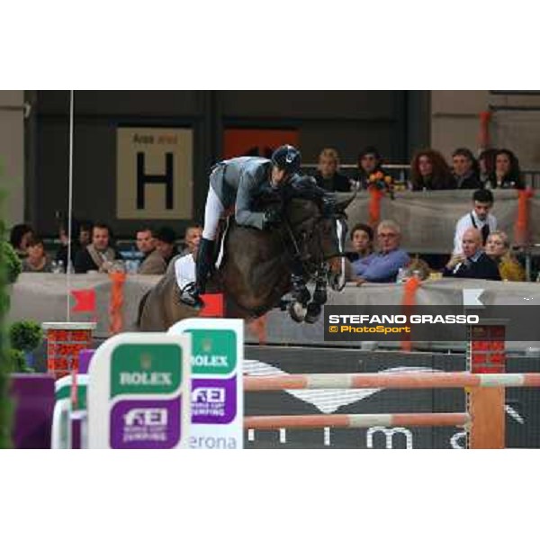 Manuel Anon and Rackel Chavannaise Rolex Fei World Cup Jumping Verona Fieracavalli 2012 Verona,11th nov.2012 ph.Stefano Grasso