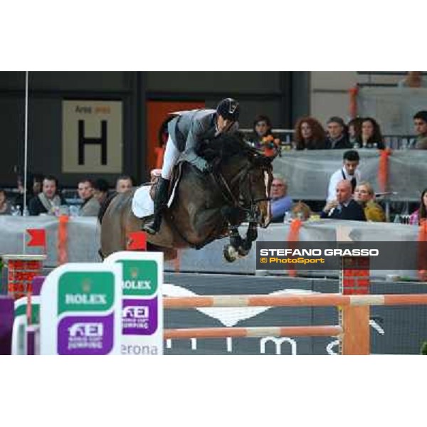 Manuel Anon and Rackel Chavannaise Rolex Fei World Cup Jumping Verona Fieracavalli 2012 Verona,11th nov.2012 ph.Stefano Grasso