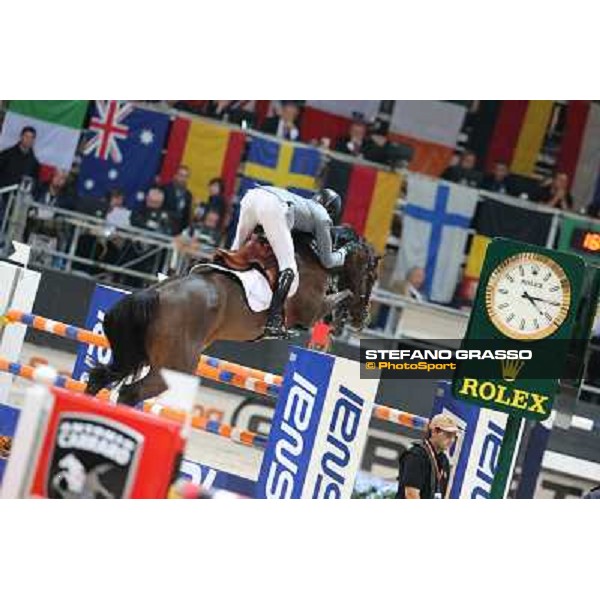 Manuel Anon and Rackel Chavannaise Rolex Fei World Cup Jumping Verona Fieracavalli 2012 Verona,11th nov.2012 ph.Stefano Grasso