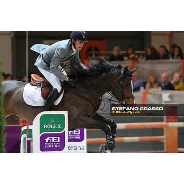 Manuel Anon and Rackel Chavannaise Rolex Fei World Cup Jumping Verona Fieracavalli 2012 Verona,11th nov.2012 ph.Stefano Grasso