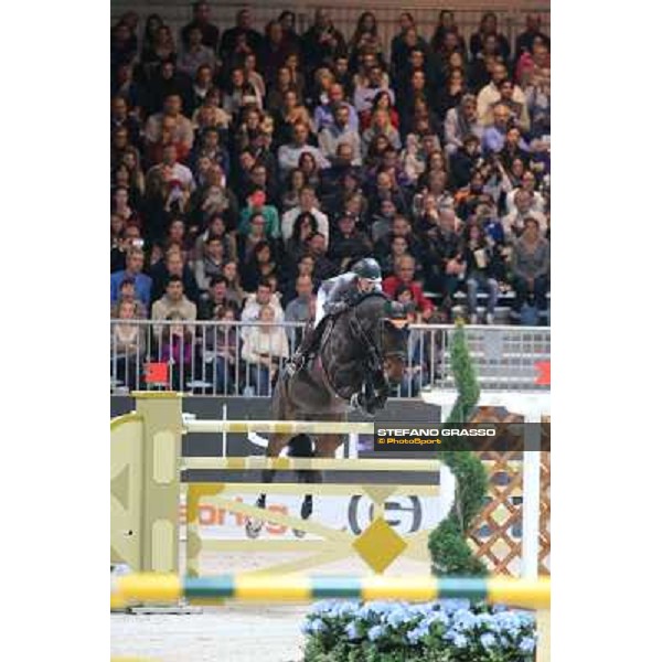 Meredith Michaels-Beerbaum and Bella Donna 66 Rolex Fei World Cup Jumping Verona Fieracavalli 2012 Verona,11th nov.2012 ph.Stefano Grasso