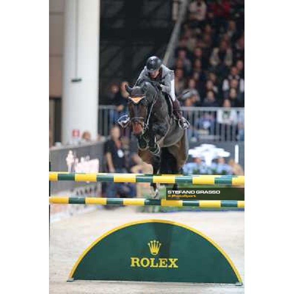 Meredith Michaels-Beerbaum and Bella Donna 66 Rolex Fei World Cup Jumping Verona Fieracavalli 2012 Verona,11th nov.2012 ph.Stefano Grasso