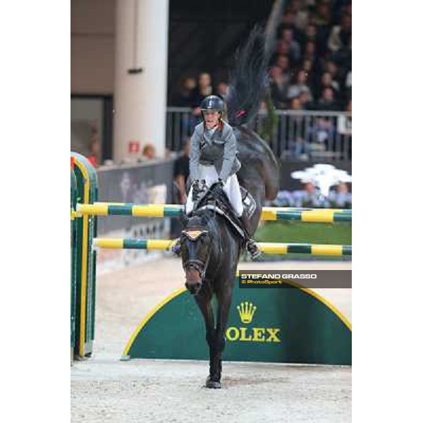 Meredith Michaels-Beerbaum and Bella Donna 66 Rolex Fei World Cup Jumping Verona Fieracavalli 2012 Verona,11th nov.2012 ph.Stefano Grasso