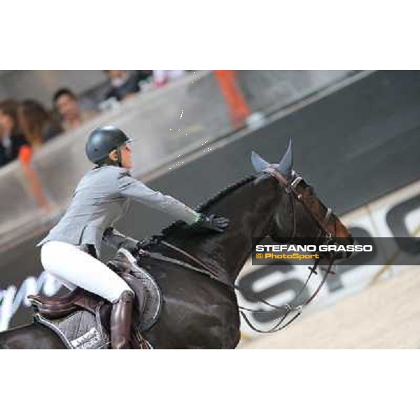 Meredith Michaels-Beerbaum and Bella Donna 66 Rolex Fei World Cup Jumping Verona Fieracavalli 2012 Verona,11th nov.2012 ph.Stefano Grasso