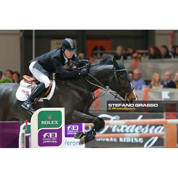 Michael Whitaker and Gig Amai Rolex Fei World Cup Jumping Verona Fieracavalli 2012 Verona,11th nov.2012 ph.Stefano Grasso