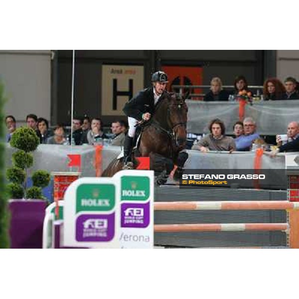 Marcus Ehning and Copin van de Broy Rolex Fei World Cup Jumping Verona Fieracavalli 2012 Verona,11th nov.2012 ph.Stefano Grasso