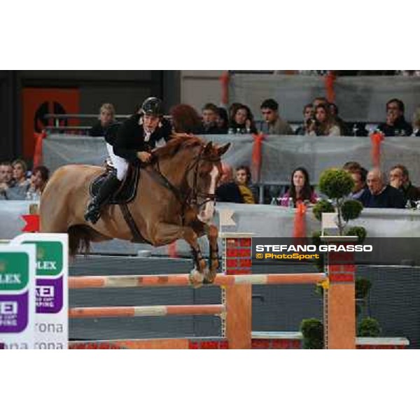 Sergio Alvarez Moya and Zipper win the Rolex Fei World Cup Jumping Verona Fieracavalli 2012 Verona,11th nov.2012 ph.Stefano Grasso