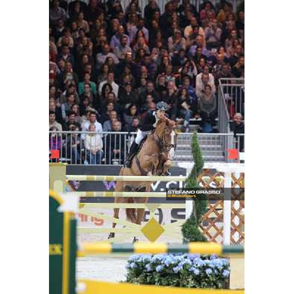 Sergio Alvarez Moya and Zipper win the Rolex Fei World Cup Jumping Verona Fieracavalli 2012 Verona,11th nov.2012 ph.Stefano Grasso