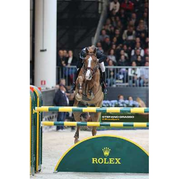 Sergio Alvarez Moya and Zipper win the Rolex Fei World Cup Jumping Verona Fieracavalli 2012 Verona,11th nov.2012 ph.Stefano Grasso