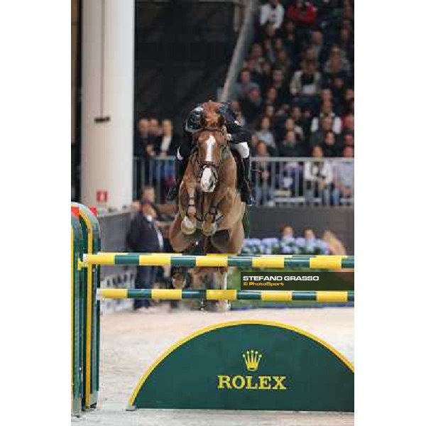 Sergio Alvarez Moya and Zipper win the Rolex Fei World Cup Jumping Verona Fieracavalli 2012 Verona,11th nov.2012 ph.Stefano Grasso