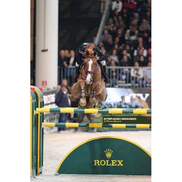 Sergio Alvarez Moya and Zipper win the Rolex Fei World Cup Jumping Verona Fieracavalli 2012 Verona,11th nov.2012 ph.Stefano Grasso