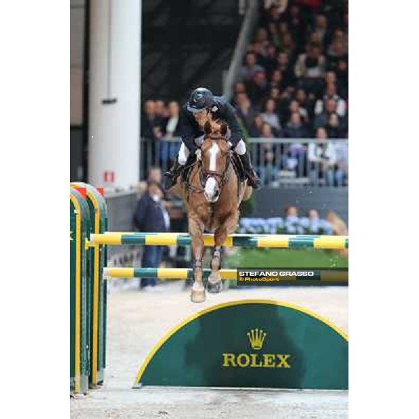 Sergio Alvarez Moya and Zipper win the Rolex Fei World Cup Jumping Verona Fieracavalli 2012 Verona,11th nov.2012 ph.Stefano Grasso