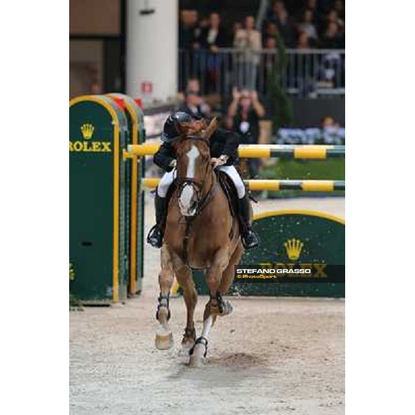 Sergio Alvarez Moya and Zipper win the Rolex Fei World Cup Jumping Verona Fieracavalli 2012 Verona,11th nov.2012 ph.Stefano Grasso