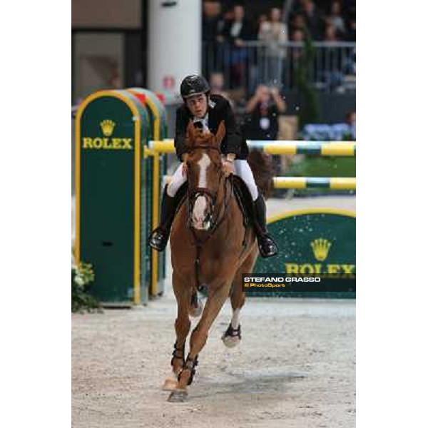 Sergio Alvarez Moya and Zipper win the Rolex Fei World Cup Jumping Verona Fieracavalli 2012 Verona,11th nov.2012 ph.Stefano Grasso