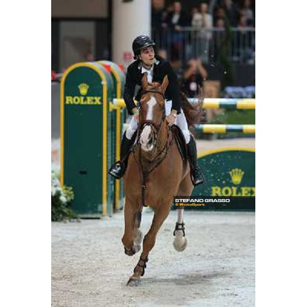 Sergio Alvarez Moya and Zipper win the Rolex Fei World Cup Jumping Verona Fieracavalli 2012 Verona,11th nov.2012 ph.Stefano Grasso