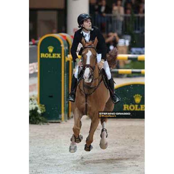 Sergio Alvarez Moya and Zipper win the Rolex Fei World Cup Jumping Verona Fieracavalli 2012 Verona,11th nov.2012 ph.Stefano Grasso