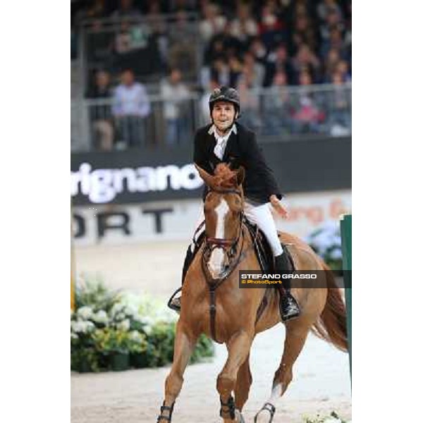 Sergio Alvarez Moya and Zipper win the Rolex Fei World Cup Jumping Verona Fieracavalli 2012 Verona,11th nov.2012 ph.Stefano Grasso