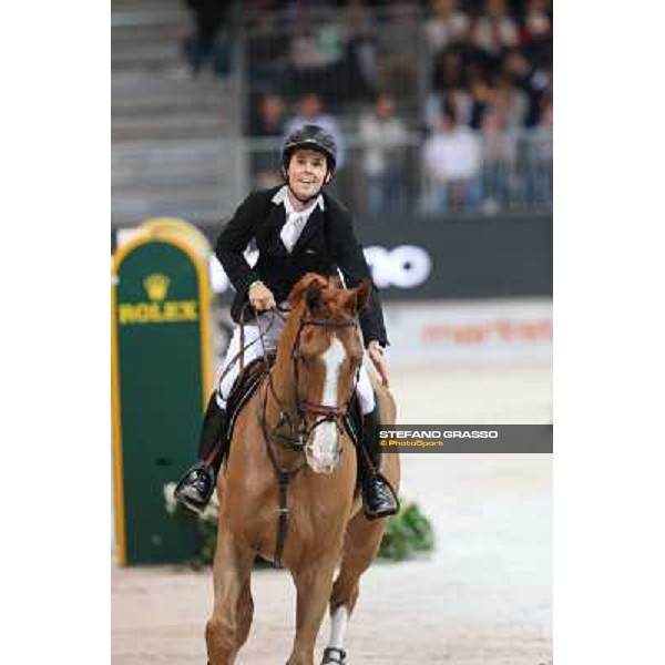 Sergio Alvarez Moya and Zipper win the Rolex Fei World Cup Jumping Verona Fieracavalli 2012 Verona,11th nov.2012 ph.Stefano Grasso