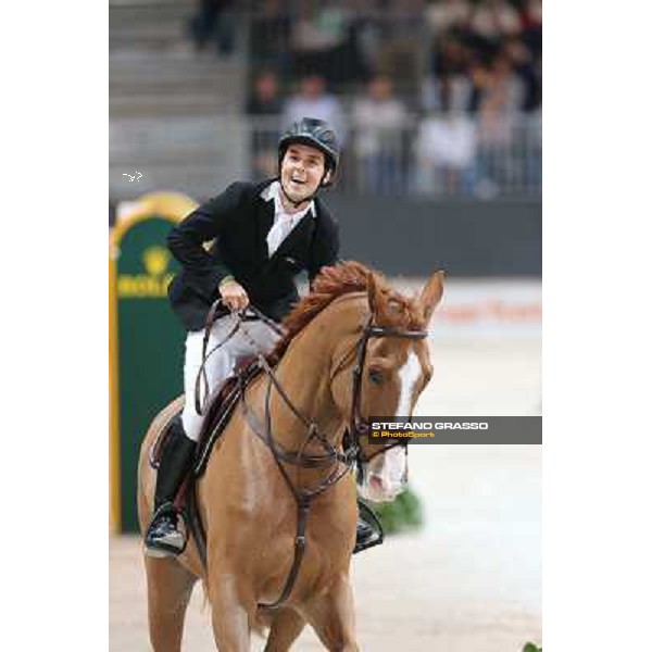 Sergio Alvarez Moya and Zipper win the Rolex Fei World Cup Jumping Verona Fieracavalli 2012 Verona,11th nov.2012 ph.Stefano Grasso