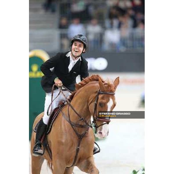 Sergio Alvarez Moya and Zipper win the Rolex Fei World Cup Jumping Verona Fieracavalli 2012 Verona,11th nov.2012 ph.Stefano Grasso