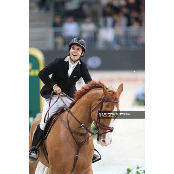 Sergio Alvarez Moya and Zipper win the Rolex Fei World Cup Jumping Verona Fieracavalli 2012 Verona,11th nov.2012 ph.Stefano Grasso
