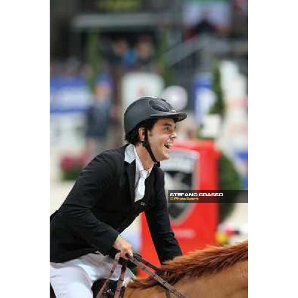 Sergio Alvarez Moya and Zipper win the Rolex Fei World Cup Jumping Verona Fieracavalli 2012 Verona,11th nov.2012 ph.Stefano Grasso