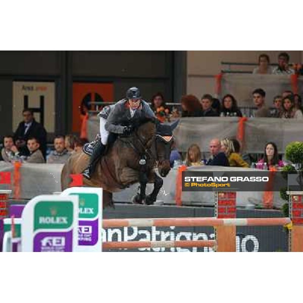 Marco Kutscher and Cash 91 Rolex Fei World Cup Jumping Verona Fieracavalli 2012 Verona,11th nov.2012 ph.Stefano Grasso