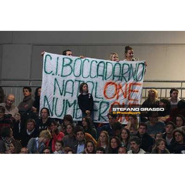 Natale Chiaudani\'s supporters Rolex Fei World Cup Jumping Verona Fieracavalli 2012 Verona,11th nov.2012 ph.Stefano Grasso