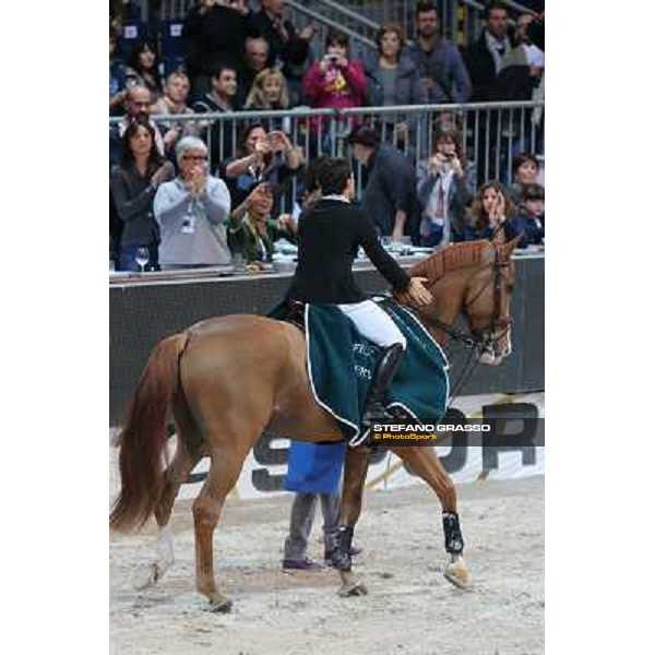 Prize giving ceremony for Sergio Alvarez Moya and Zipper Rolex Fei World Cup Jumping Verona Fieracavalli 2012 Verona,11th nov.2012 ph.Stefano Grasso
