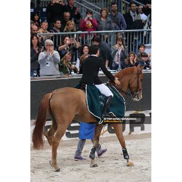 Prize giving ceremony for Sergio Alvarez Moya and Zipper Rolex Fei World Cup Jumping Verona Fieracavalli 2012 Verona,11th nov.2012 ph.Stefano Grasso