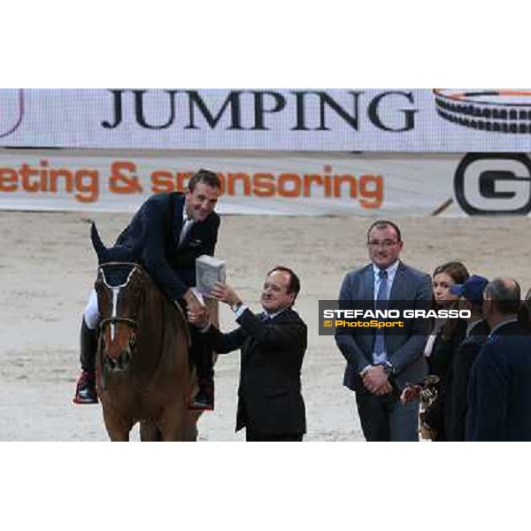 dott.Mantovani and Luca Maria Moneta Rolex Fei World Cup Jumping Verona Fieracavalli 2012 Verona,11th nov.2012 ph.Stefano Grasso