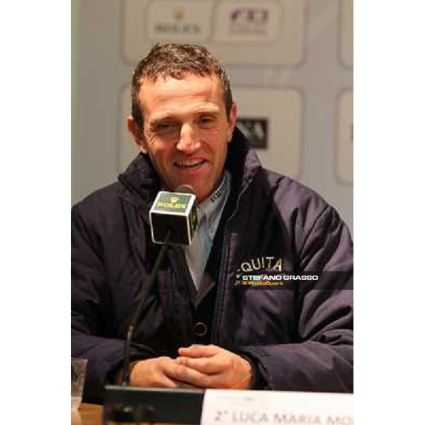 Press conference - Luca Maria Moneta Rolex Fei World Cup Jumping Verona Fieracavalli 2012 Verona,11th nov.2012 ph.Stefano Grasso