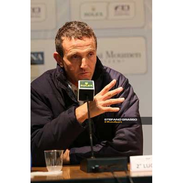 Press conference - Luca Maria Moneta Rolex Fei World Cup Jumping Verona Fieracavalli 2012 Verona,11th nov.2012 ph.Stefano Grasso