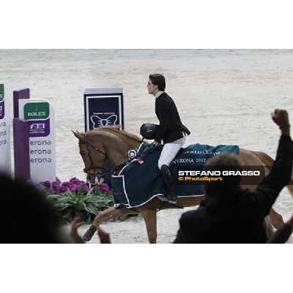 Sergio Alvarez Moya and Zipper Rolex Fei World Cup Jumping Verona Fieracavalli 2012 Verona,11th nov.2012 ph.Stefano Grasso