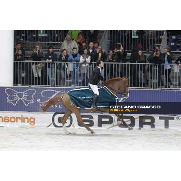Sergio Alvarez Moya and Zipper Rolex Fei World Cup Jumping Verona Fieracavalli 2012 Verona,11th nov.2012 ph.Stefano Grasso