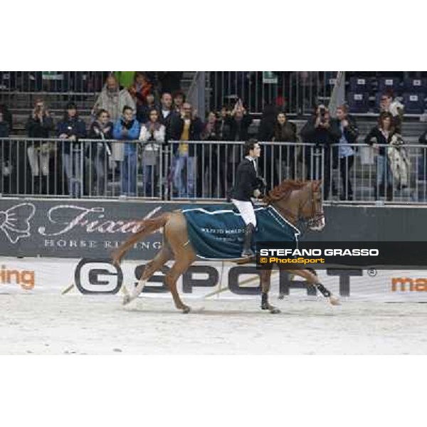 Sergio Alvarez Moya and Zipper Rolex Fei World Cup Jumping Verona Fieracavalli 2012 Verona,11th nov.2012 ph.Stefano Grasso