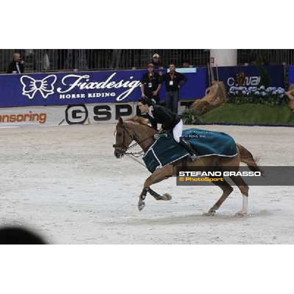 Sergio Alvarez Moya and Zipper Rolex Fei World Cup Jumping Verona Fieracavalli 2012 Verona,11th nov.2012 ph.Stefano Grasso