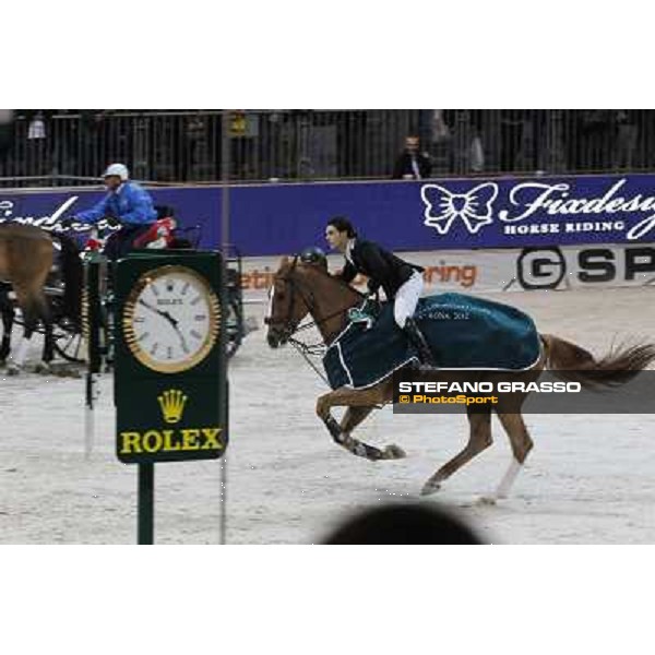 Sergio Alvarez Moya and Zipper Rolex Fei World Cup Jumping Verona Fieracavalli 2012 Verona,11th nov.2012 ph.Stefano Grasso