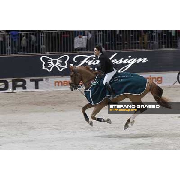 Sergio Alvarez Moya and Zipper Rolex Fei World Cup Jumping Verona Fieracavalli 2012 Verona,11th nov.2012 ph.Stefano Grasso
