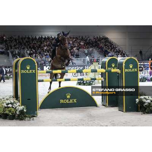 Luca Marziani and Wivina Rolex Fei World Cup Jumping Verona Fieracavalli 2012 Verona,11th nov.2012 ph.Stefano Grasso