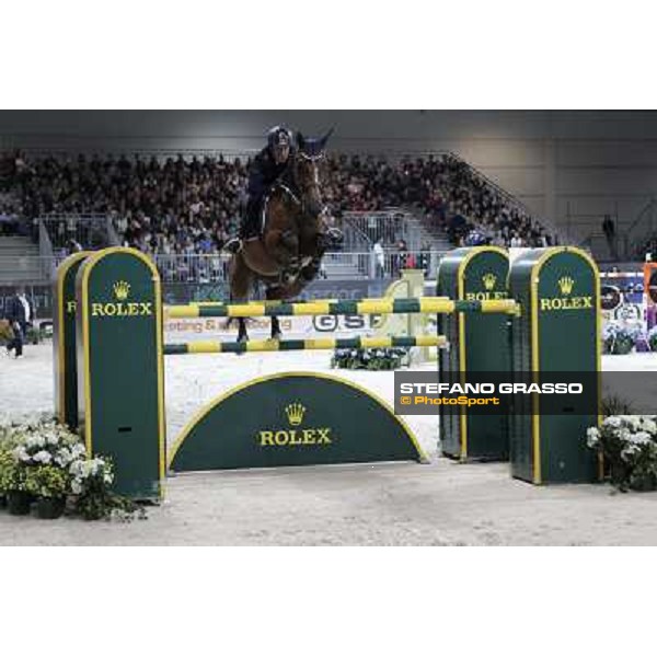 Luca Marziani and Wivina Rolex Fei World Cup Jumping Verona Fieracavalli 2012 Verona,11th nov.2012 ph.Stefano Grasso