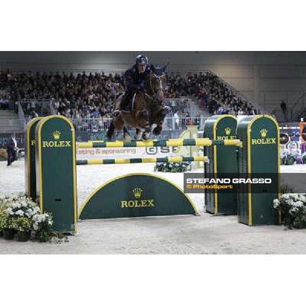 Luca Marziani and Wivina Rolex Fei World Cup Jumping Verona Fieracavalli 2012 Verona,11th nov.2012 ph.Stefano Grasso